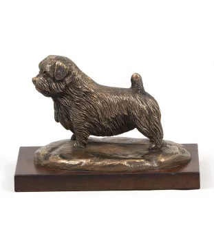 Norfolk Terrier - statue de chien, figurine pour bureau, trophée pour exposition canine par la marque Art-Dog