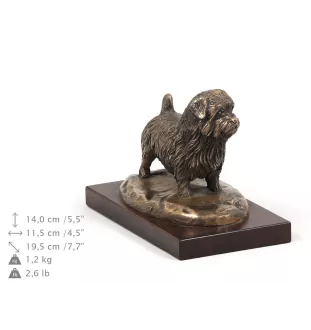Norfolk Terrier - dog statue, figurine for office, trophy for dog show by Art-Dog brand