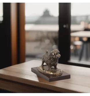 Norfolk Terrier - dog statue, figurine for office, trophy for dog show by Art-Dog brand