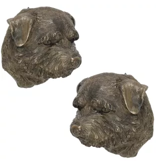 Norfolk Terrier I - Hundestatue, hängende Büste, einzigartige Dekoration für Hundeliebhaber der Marke Art-Dog