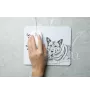 Norwegischer Elchhund, Grahund, Norwegian Elkhound - Mauspad mit Druck, personalisiertes Mauspad mit Hund, einzigartiges Gadget für Büroangestellte von Art-Dog.