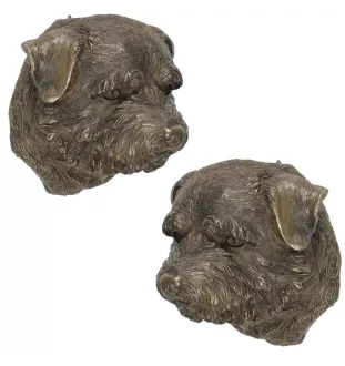 Norfolk Terrier II - Statue de chien, buste suspendu, décoration unique pour les amoureux des chiens par la marque Art-Dog