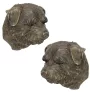 Norfolk Terrier II - Statue de chien, buste suspendu, décoration unique pour les amoureux des chiens par la marque Art-Dog