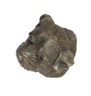 Norfolk Terrier II - Dog statue, hanging bust, unique decoration for dog lover by Art-Dog brand