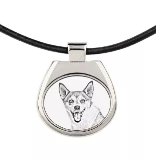 Chien norvégien de macareux, Lundehund - collier avec chien, pendentif personnalisé avec photo, collier unique pour femmes et hommes de la marque Art-Dog