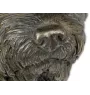 Norfolk Terrier - Hundestatue, Büste auf Steinsockel, Skulptur, Trophäe für Hundeausstellung der Marke Art-Dog