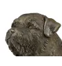Norfolk Terrier - Statue de chien, buste sur socle en pierre, sculpture, trophée pour exposition canine par la marque Art-Dog