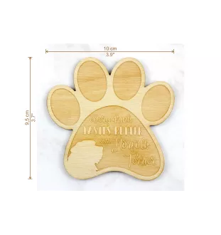 Norfolk Terrier podkładka pod kubek ze sklejki Art-Dog