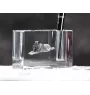 Elkhund penholder kryształowy z psem Art-Dog