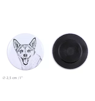 Norsk Lundehund magnes z psem mały Art-Dog
