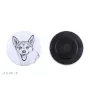Norwegian Lundehund, Norsk Lundehund - magnet with a dog's pupil, exceptionally light, strong magnet, handmade product by the Art-Dog brand