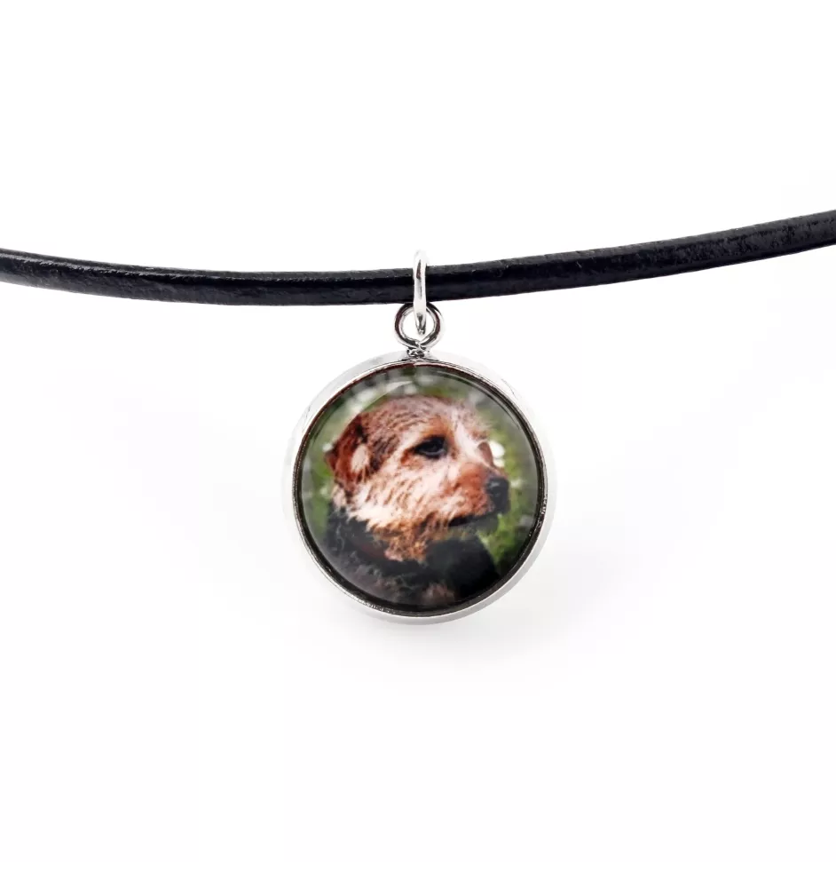 Norfolk Terrier - necklace pendant with your photo, handmade, handcrafted jewelry by Art-Dog brand