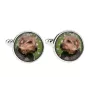 Norfolk Terrier - cufflinks and tie with your photo, a suit decoration, men's jewelry from the Art-Dog brand.