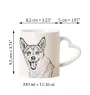 Chien norvégien de macareux, Lundehund - tasse avec chien, une tasse adorable avec une anse en forme de cœur, un cadeau universel de la marque Art-Dog