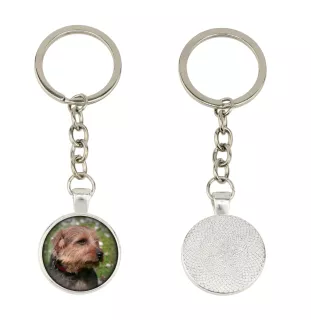 Norfolk Terrier brelok w pudełku ze zdjęciem Art-Dog