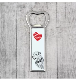 Norfolk Terrier - Flaschenöffner mit Hund, personalisierter Flaschenöffner für den Kühlschrank, ein einzigartiges Geschenk für Männer von der Marke Art-Dog