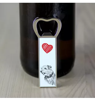 Norfolk Terrier - Flaschenöffner mit Hund, personalisierter Flaschenöffner für den Kühlschrank, ein einzigartiges Geschenk für Männer von der Marke Art-Dog