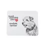Norfolk Terrier - mouse pad with print, personalized dog-themed mouse pad, unique gadget for an office worker by Art-Dog brand