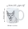Chien norvégien de macareux, Lundehund - tasse avec chien, une tasse joyeuse pour les amoureux des chiens, un cadeau personnalisé de la marque Art-Dog