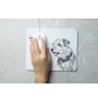 Norfolk Terrier - Mauspad mit Druck, personalisiertes Mauspad mit Hund, einzigartiges Gadget für Büroangestellte von Art-Dog.
