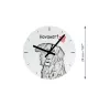 Norfolk Terrier - Wanduhr mit Hund, Regal Uhr mit Druck, personalisierte Hausdekoration von Art-Dog.