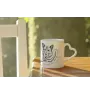 Chien d'élan norvégien - tasse avec chien, une tasse adorable avec une anse en forme de cœur, un cadeau universel de la marque Art-Dog