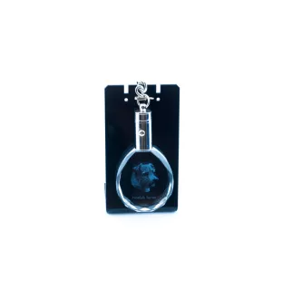 Norfolk Terrier - pendant with a photo of a dog, crystal key ring in a gift box, a unique gift by Art-Dog