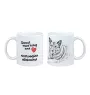 Chien d'élan norvégien - tasse avec chien, tasse avec photo, cadeau personnalisé de la marque Art-Dog