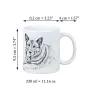 Chien d'élan norvégien - tasse avec chien, tasse avec photo, cadeau personnalisé de la marque Art-Dog