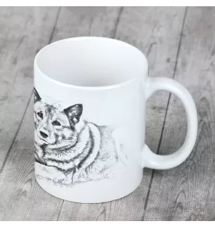 Chien d'élan norvégien - tasse avec chien, tasse avec photo, cadeau personnalisé de la marque Art-Dog