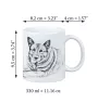 Norwegischer Elchhund, Grahund, Norwegian Elkhound - Tasse mit Hund, fröhliche Tasse für Hundeliebhaber, personalisiertes Geschenk der Marke Art-Dog