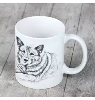 Elkhund kubek z psem Makes me happy Art-Dog