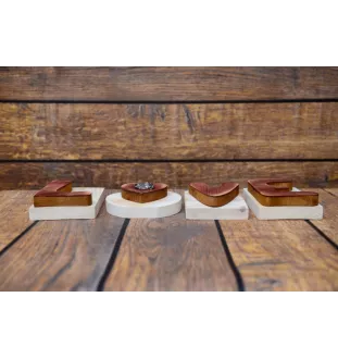 Norfolk Terrier - wooden LOVE sign, interior decoration with a dog, charming ornament for the shelf by Art-Dog brand