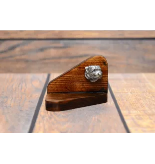 Norfolk Terrier - bougeoir en bois avec un chien, support pour bougie chauffe-plat, lieu de mémoire pour chien de la marque Art-Dog