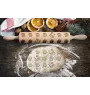 Norfolk Terrier - patterned rolling pin with a dog, rolling pin for dough and ceramics, a gift for a pastry chef from the Art-Dog brand
