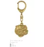 Norfolk Terrier - keychain and necklace with a dog in a box, high-quality gold-plated product, Art-Dog brand