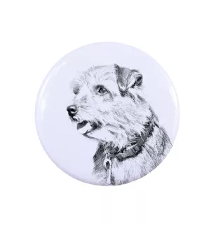 Norfolk Terrier - badge avec votre chien, ajoutez votre propre photo, marque Art-Dog