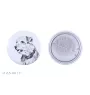 Norfolk Terrier - pin with your dog, add your own photo, Art-Dog brand