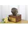 Norfolk Terrier - urn for dog ashes with a statuette, small urn for a dog, personalized urn with a bust of a dog by Art-Dog brand