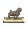 Norfolk Terrier - Hundestatue, Hundesilhouettefigur, Trophäe für die Hundeausstellung der Marke Art-Dog