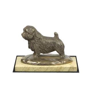 Norfolk Terrier - dog figurine, dog silhouette figurine, trophy for Art-Dog dog show exhibition
