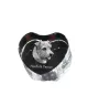 Norfolk Terrier - a photo of a dog in crystal, crystal heart, unique photo frame from the Art-Dog brand
