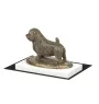 Norfolk Terrier statuetka na białym drewnie Art-Dog