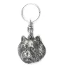 Norwich Terrier - Versilberte Hund Anhänger, Handtasche Dekoration, Rucksack-Anhänger von Art-Dog Marke