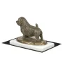 Norfolk Terrier - une statuette de chien, une figurine en marbre blanc, un trophée pour l'exposition de chiens de la marque Art-Dog