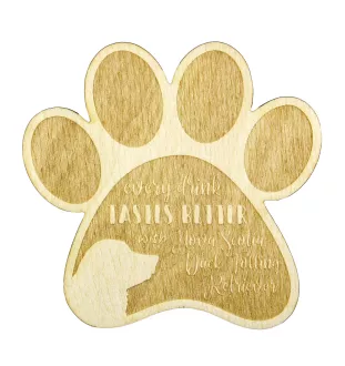 Retriever de la Nouvelle-Écosse, Nova Scotia Duck Tolling Retriever - Sous-verre mug, sous-verre gravé avec chien, cadeau pour amoureux des chiens par la marque Art-Dog