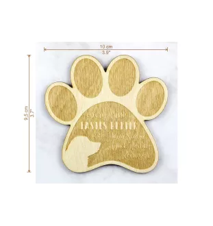 Retriever de la Nouvelle-Écosse, Nova Scotia Duck Tolling Retriever - Sous-verre mug, sous-verre gravé avec chien, cadeau pour amoureux des chiens par la marque Art-Dog