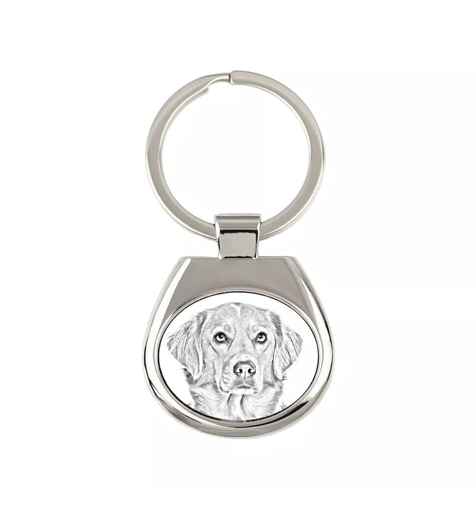 Nova Scotia Duck Tolling Retriever, Toller - Schlüsselanhänger mit Hund, Anhänger mit Aufdruck, personalisierter Anhänger der Marke Art-Dog