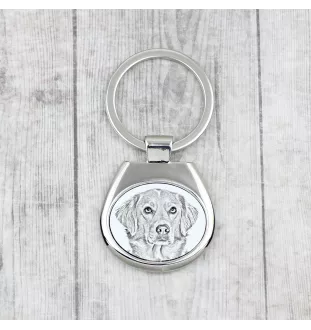 Nova Scotia Duck Tolling Retriever, Toller - Schlüsselanhänger mit Hund, Anhänger mit Aufdruck, personalisierter Anhänger der Marke Art-Dog