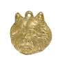 Norwich Terrier - Dog necklace, gold-plated pendant for dog fan, unique jewellery by Art-Dog brand
